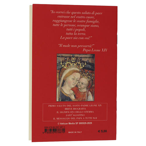 Buch, Papst Leo XIV. „Der Friede sei mit euch!“, 32 Seiten – ITALIENISCHE SPRACHE 4