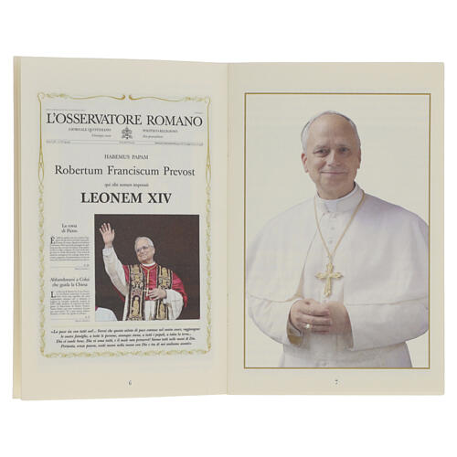 Buch, Papst Leo XIV. „Der Friede sei mit euch!“, 32 Seiten – ENGLISCHE SPRACHE 2