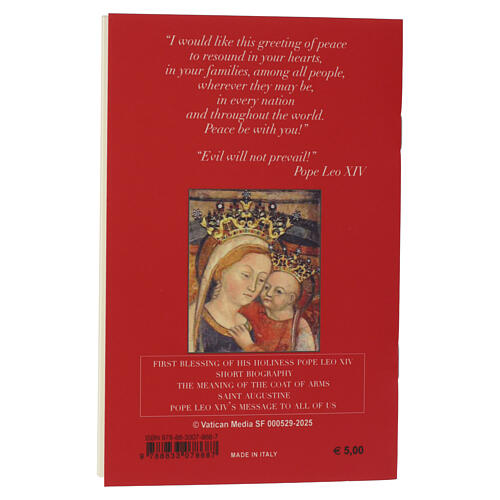 Buch, Papst Leo XIV. „Der Friede sei mit euch!“, 32 Seiten – ENGLISCHE SPRACHE 4
