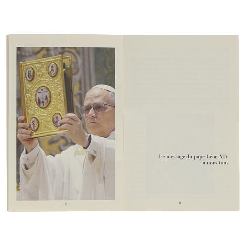 Buch, Papst Leo XIV. „Der Friede sei mit euch!“, 32 Seiten – FRANZÖSISCHE SPRACHE 3
