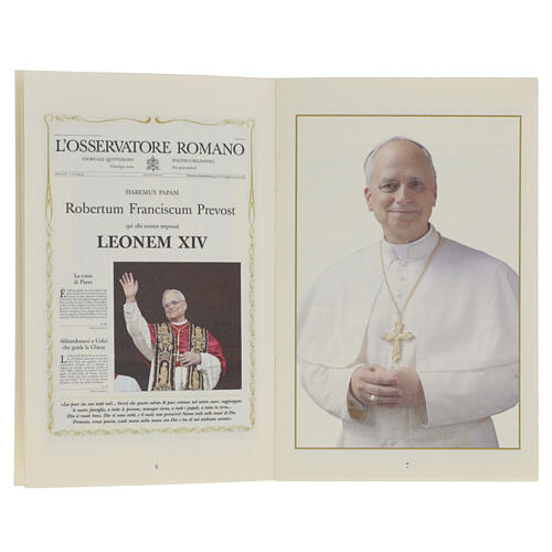 Booklet: "POPE LEO XIV – Peace be with you!", 32 pages, PORTUGUESE 2