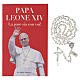 Livro "PAPA LEÃO XIV - A paz esteja convosco!" com terço, ITALIANO s1