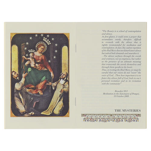 Buch „Der Rosenkranz“, Papst Leo XIV und Duftrosenkranz mit Holzperlen – ENGLISCHE SPRACHE 2