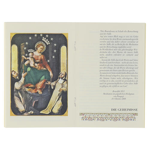 Buch „Der Rosenkranz“, Papst Leo XIV. und Duftrosenkranz mit Holzperlen – DEUTSCHE SPRACHE 2
