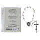 The Holy Rosary Booklet Pope Leo XIV with Glass Rosary, FRENCH LANGUAGE s4