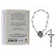 The Holy Rosary Booklet Pope Leo XIV with Glass Rosary, GERMAN LANGUAGE s4