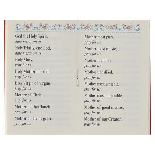 Libro Il santo Rosario Papa Leone XIV rosario in vetro - LINGUA INGLESE 3