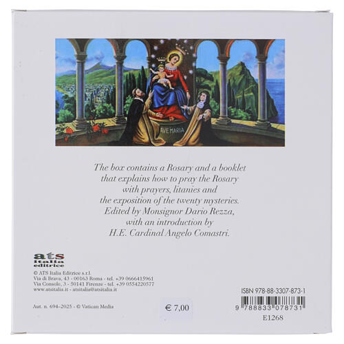 Libro Il santo Rosario Papa Leone XIV rosario in vetro - LINGUA INGLESE 5