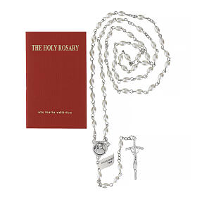 Pope Leo XIV Holy Rosary Book with Glass Rosary, ENGLISH LANGUAGE