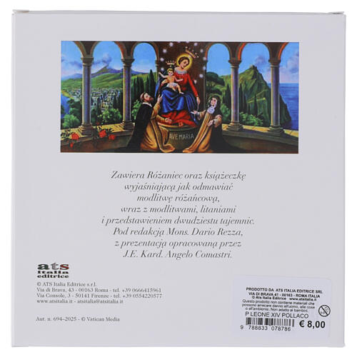 Buch „Der Heilige Rosenkranz“, Papst Leo XIV und Glasrosenkranz – POLNISCHE SPRACHE 5