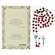 Heft „Der Rosenkranz“, dem heiligen Franziskus gewidmet, Duftrosenkranz mit Holzperlen – POLNISCHE SPRACHE s3