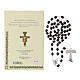Libretto San Francesco rosario in legno e Tau - LINGUA INGLESE s3