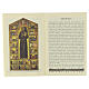 Libretto San Francesco rosario in legno e Tau - LINGUA PORTOGHESE s2