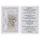 Booklet with glass rosary: "The Holy Rosary and the Mysteries" of St Francis, ENGLISH s2