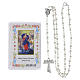 Booklet with glass rosary: "The Holy Rosary and the Mysteries" of St Francis, ENGLISH s3