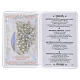 Booklet with glass rosary: "The Holy Rosary and the Mysteries" of St Francis, PORTUGUESE s2