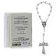 Mini booklet with rosary decade: "The Holy Rosary" of St Francis, ITALIAN s3