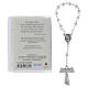 Mini libretto "Il Santo Rosario" con decina rosario San Francesco - LINGUA TEDESCA s4