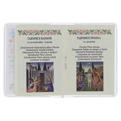 Mini libro "El Santo Rosario" con decena del rosario San Francisco - IDIOMA POLACO 3