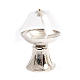 Transparent glass lamp on nickel base s2