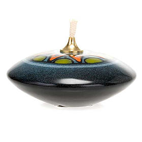 Small round ceramic lamp