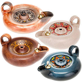 lampe votive en céramique s1