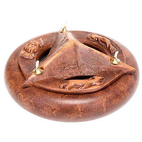 Lampen und Lanternen: Keramiklampe Dreifaltigkeit Lampen und Lanternen: Keramiklampe Dreifaltigkeit