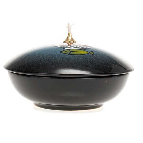 Bowl ceramic lamp 2