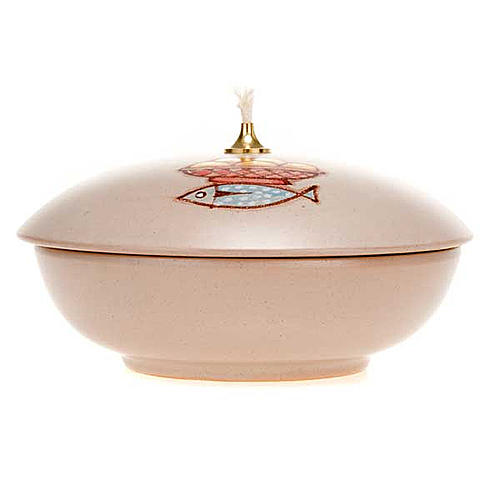 Bowl ceramic lamp 4