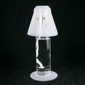 Altarlampe, als Öllampe ausgeführt, mit Windschutzglas s3