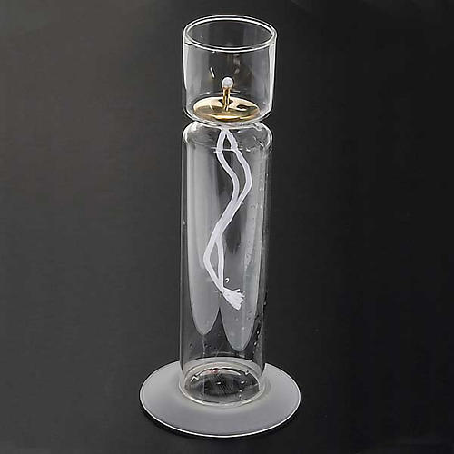 Altarlampe, als Öllampe ausgeführt, mit Windschutzglas 6