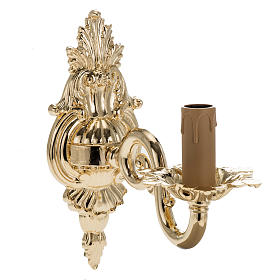 Lampade e lanterne: Lampada da muro 1 braccio dorata Lampade e lanterne: Lampada da muro 1 braccio dorata