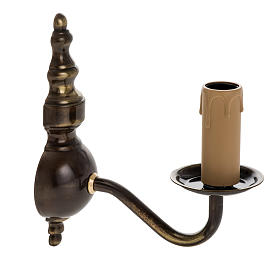 Lampes et lanternes: Lampe en applique classique avec un bras dorée Lampes et lanternes: Lampe en applique classique avec un bras dorée