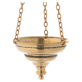 Lampe romaine pour église Moines Bethléem h 6 cm