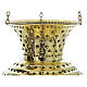 Oriental lantern in brass for church by the monks of Bethléem, 28cm s3