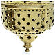 Oriental lantern in brass for church by the monks of Bethléem, 28cm s5