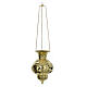 Lampion orientalny z mosiądzu Mnisi Bethleem h 28 cm s2