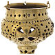 Oriental lantern in brass for church, Bethléem 11cm s2