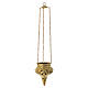 Oriental lantern in brass for church, Bethléem 11cm s3