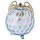 Lamparina esfera com asas e cartucho em pirex s2