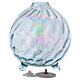 Lamp with crystal ball, liquid wax s2