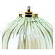 Green sphere glass lamp 11x12 cm s2