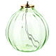 Green glass lantern 16x17 cm s1