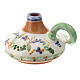 Deruta ceramic lamp with blue floral pattern s1