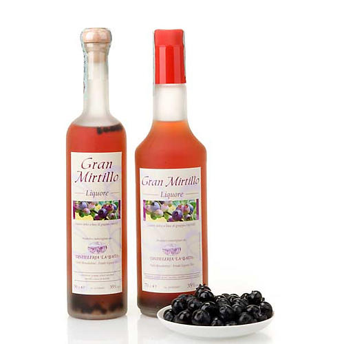 Gran Mirtillo liqueur (blueberry flavour) 1