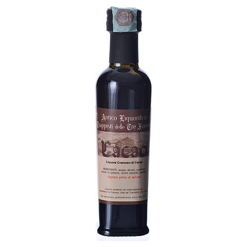 Liquore al Cacao 100 ml Tre Fontane 1