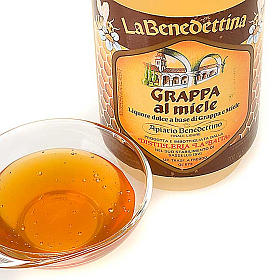 Liköre und Branntweine: Grappa Honig 70 cl