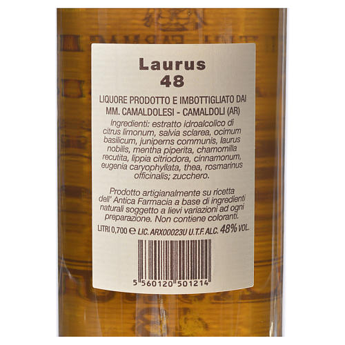 Laurus 48 Camaldoli 700 ml likier 2