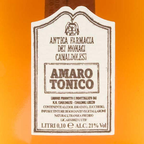Amaro Tonico Mignon 100 ml. Camaldoli 2