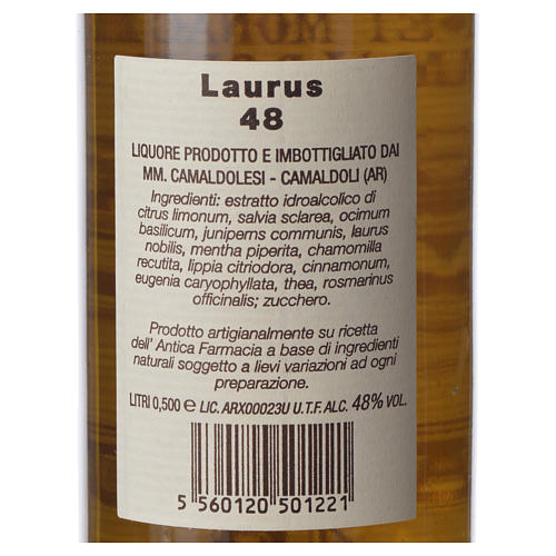 Laurus 48 de Camaldoli 500 ml 2